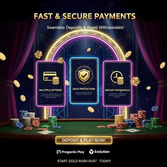 Schnelle & Sichere Zahlungen bei RollDorado Casino ⚡🔒